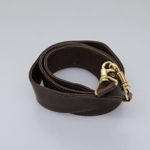 GUCCI Bamboo Hand Bag Leather 2way Brown Gold 001 1998 1638 Auth 111266 - Picture 12 of 15